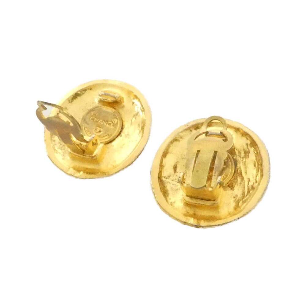 Chanel Clip-On Earrings Gold- #249930C64B - Picture 3 of 3